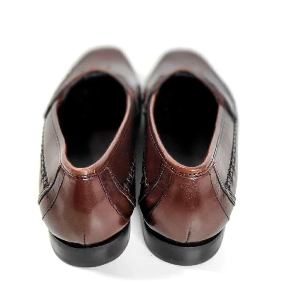 Florsheim Mens Brown Dress Tassel Loafer Men Shoes Size 10D